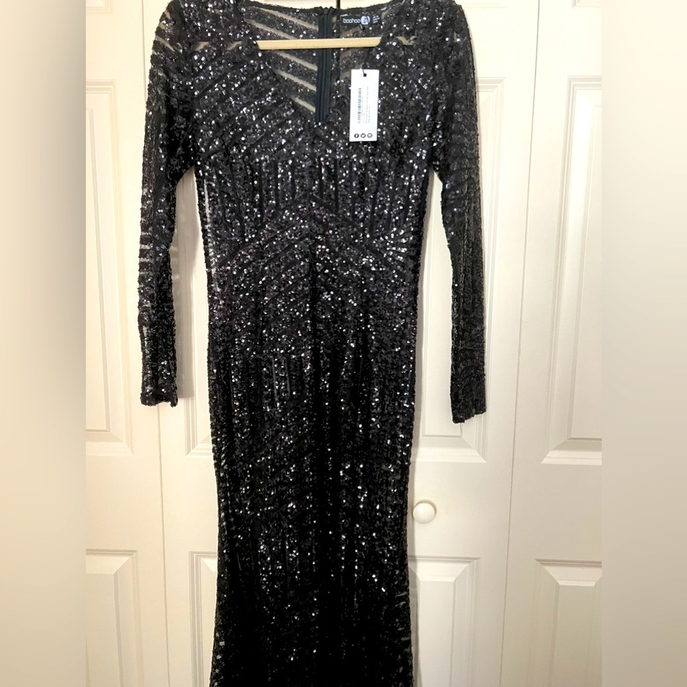 New Sequin gown